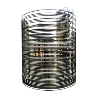 0.3Mpa Geïsoleerde watertank, industriële roestvrij wateropslagbank