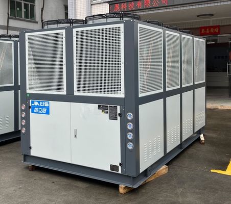 JLSF-80A industriële luchtgekoelde schroefchiller met PLC-microprocessorcontroller