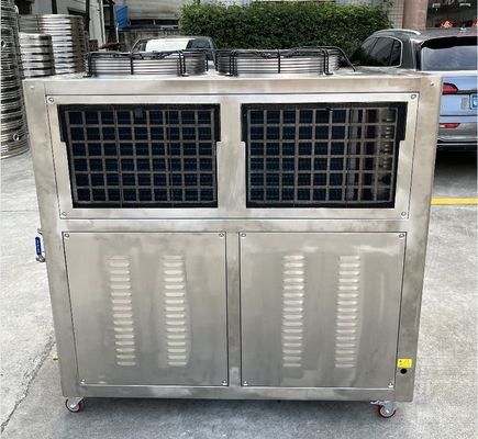 JLSB-6HP rol roestvrij staal waterkoeler met PLC microprocessor controller