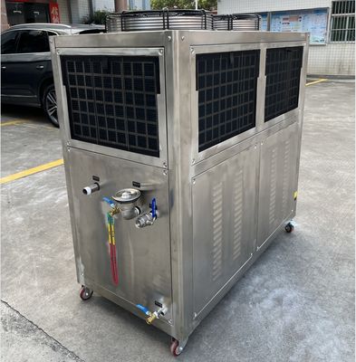 JLSB-6HP rol roestvrij staal waterkoeler met PLC microprocessor controller