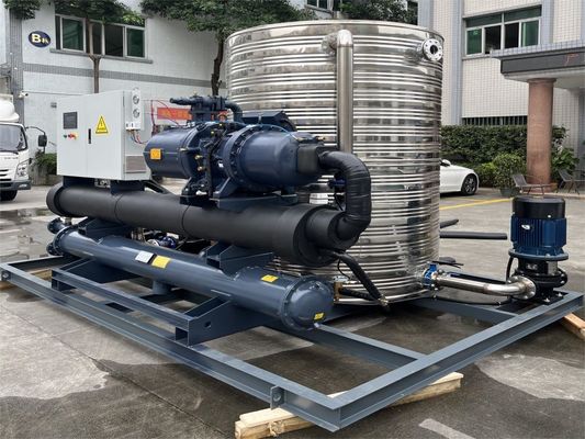 JLSW-80D watergekoelde schroefchiller voor energieopslag mobiele laadstations