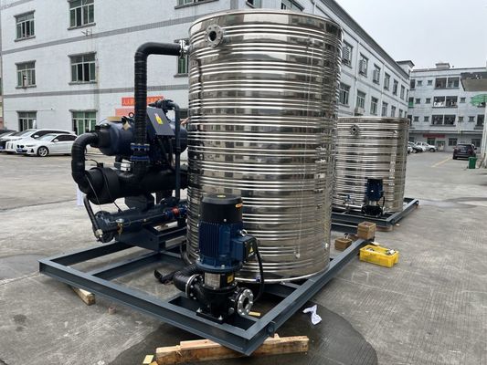 JLSW-80D watergekoelde schroefchiller voor energieopslag mobiele laadstations
