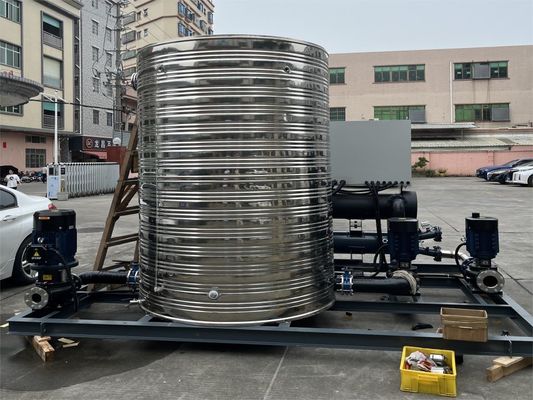 JLSW-80D watergekoelde schroefchiller voor energieopslag mobiele laadstations