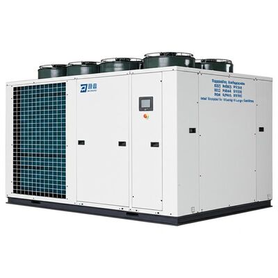 Ruisniveau ≤ 65 dB Airconditionersysteem Ondersteunende koelmiddelen R22 R407C R134A R410A Ideale oplossing voor koeling in grote installaties