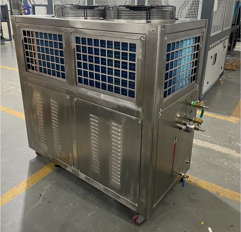 JLSB-8HP PLC roestvrij staal waterkoeler roltype voor voedselverwerking